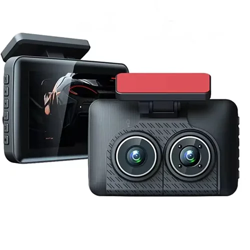دوربین ثبت وقایع خودرو دو لنزه Full HD 1080PDual-lens Full HD 1080P car dash cam