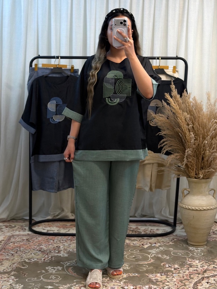 ست بلوز و شلوار زنانه - Image 27