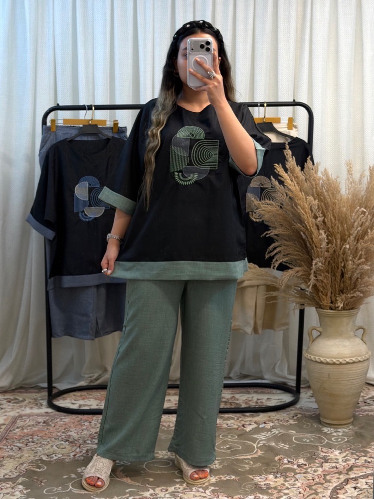 ست بلوز و شلوار زنانه - Image 25