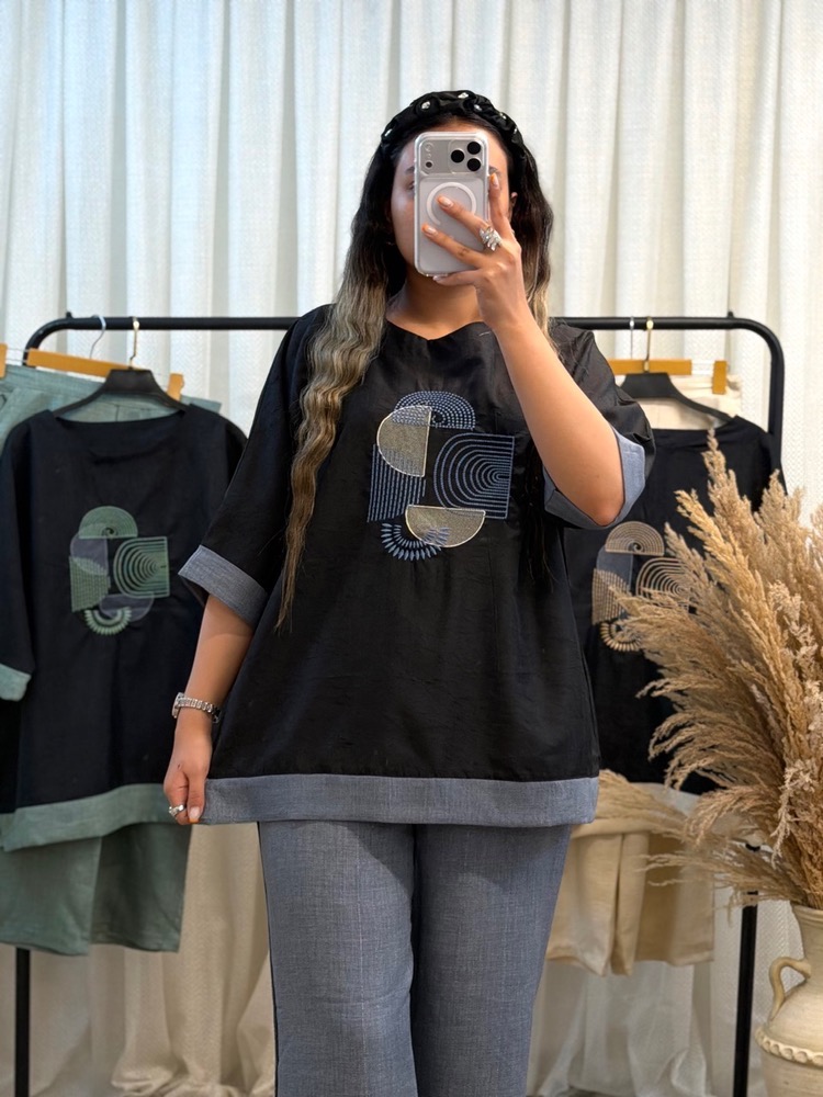 ست بلوز و شلوار زنانه - Image 19