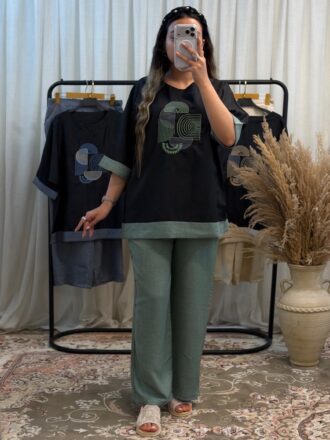 ست بلوز و شلوار زنانه - Image 12