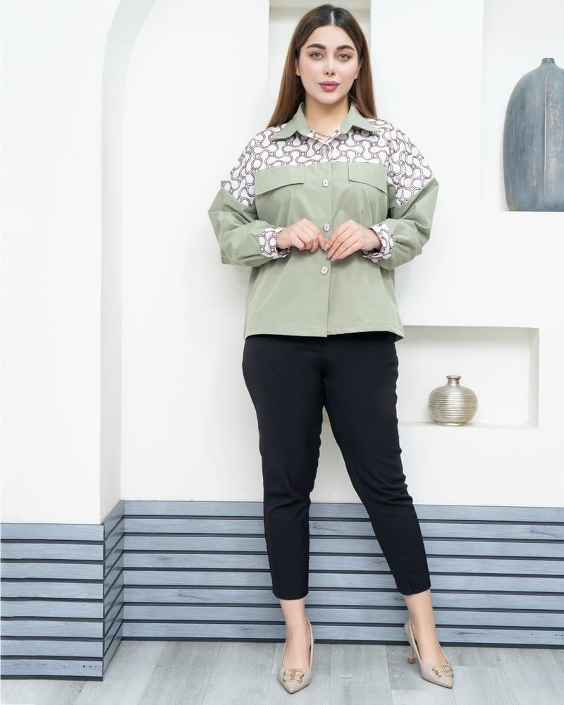 شومیز کتی لینن - Image 7