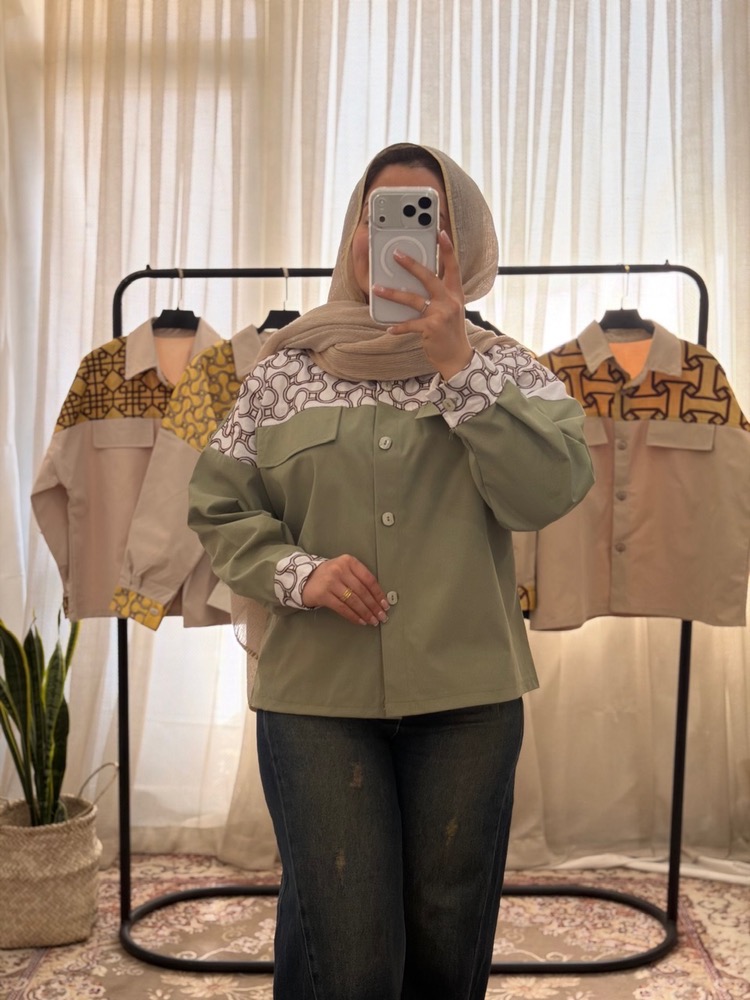 شومیز کتی لینن - Image 49