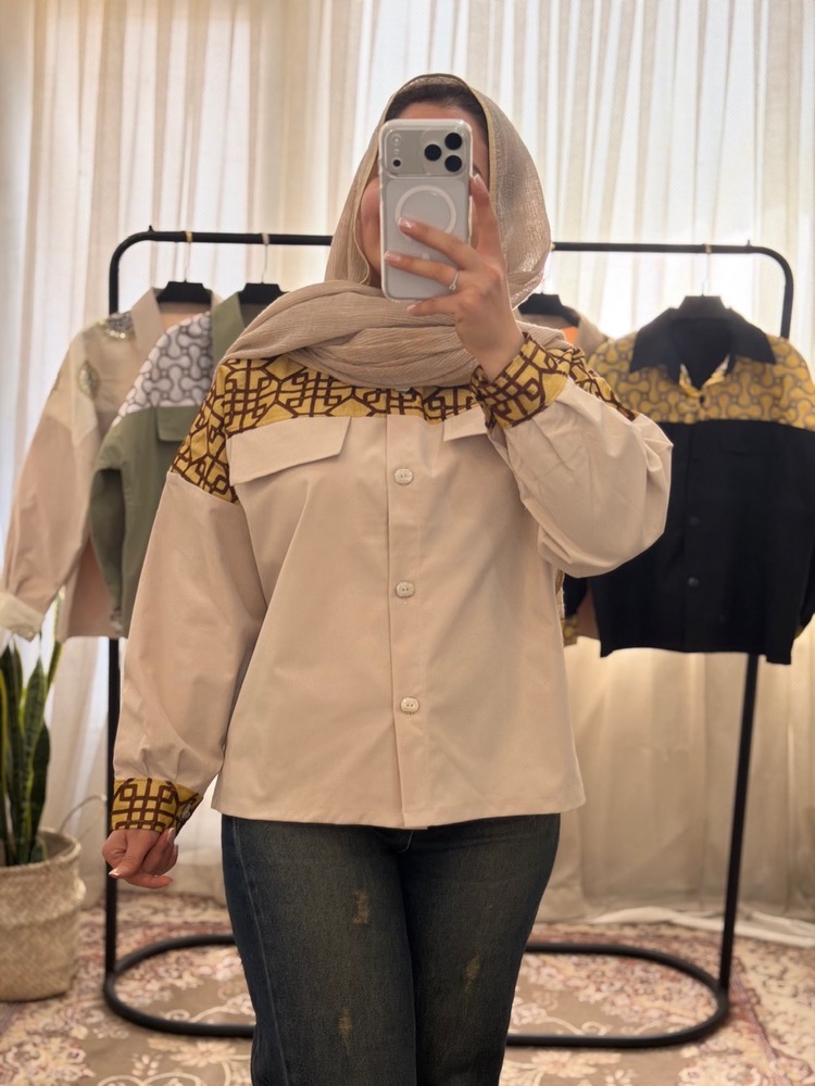 شومیز کتی لینن - Image 53