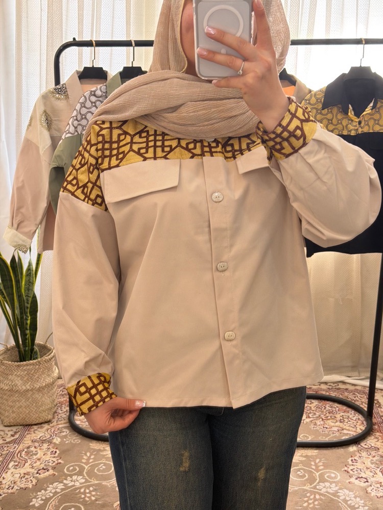 شومیز کتی لینن - Image 43