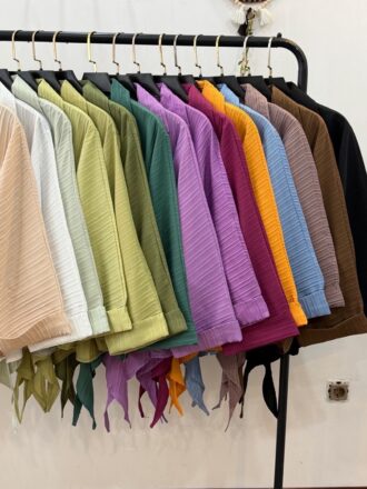 شومیز گره ای نگینی - Image 12