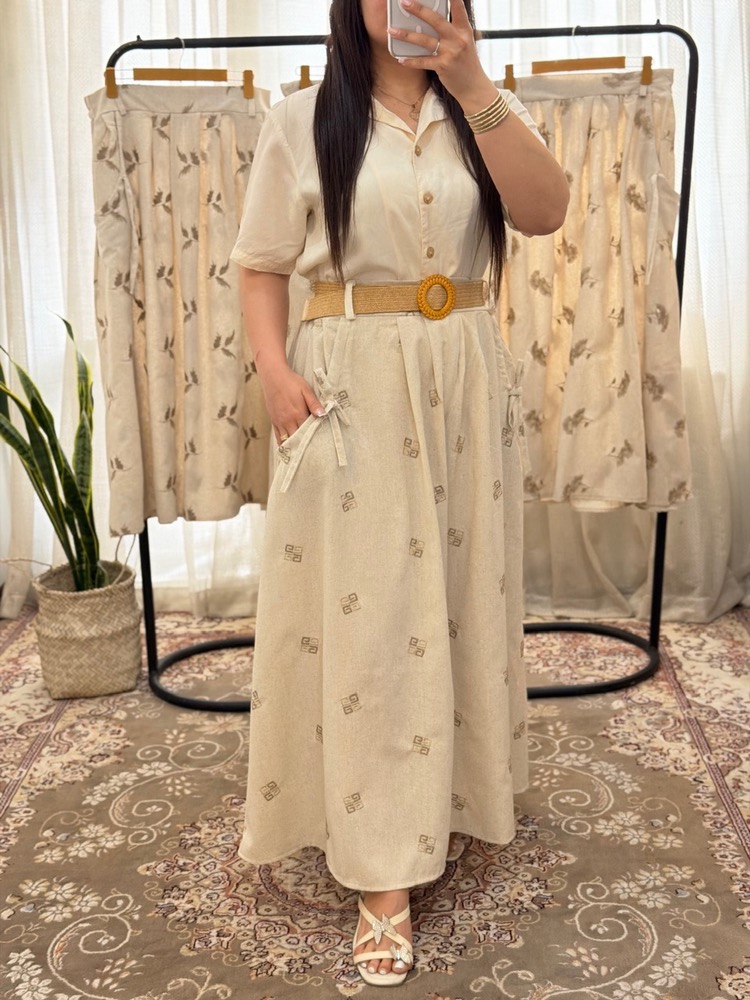 دامن زنانه لینن خامه دوزی - Image 35