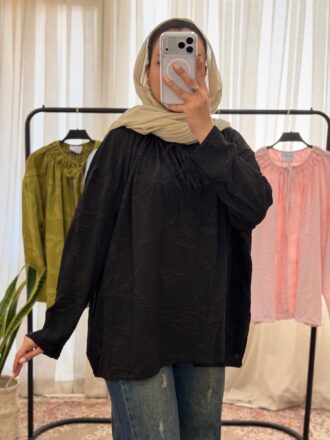 شومیز مانتویی بهاره زنانه - Image 16