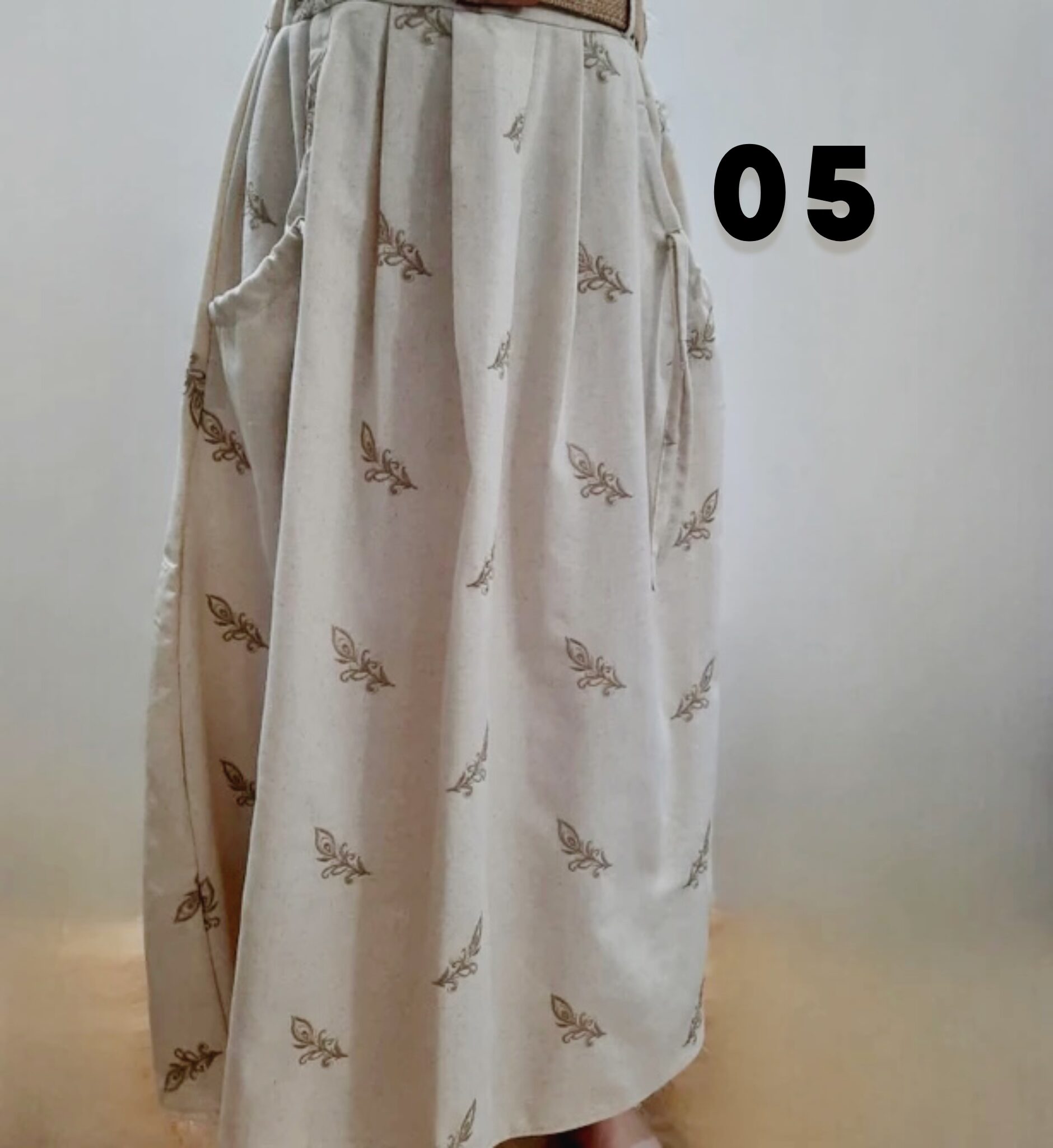 دامن زنانه لینن خامه دوزی - Image 29