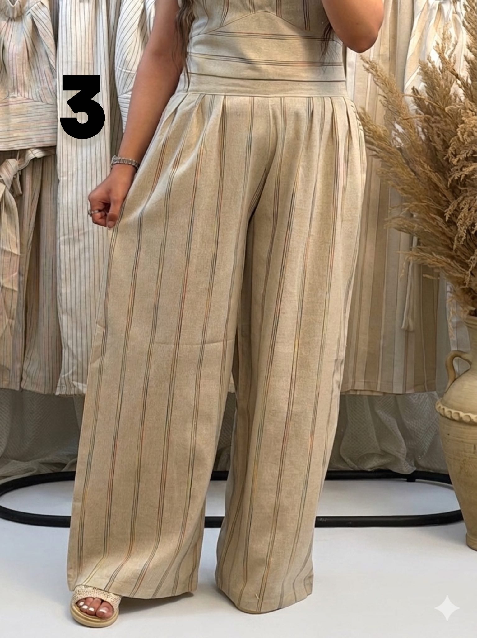 ست کراپ و شلوار زنانه ترند - Image 33