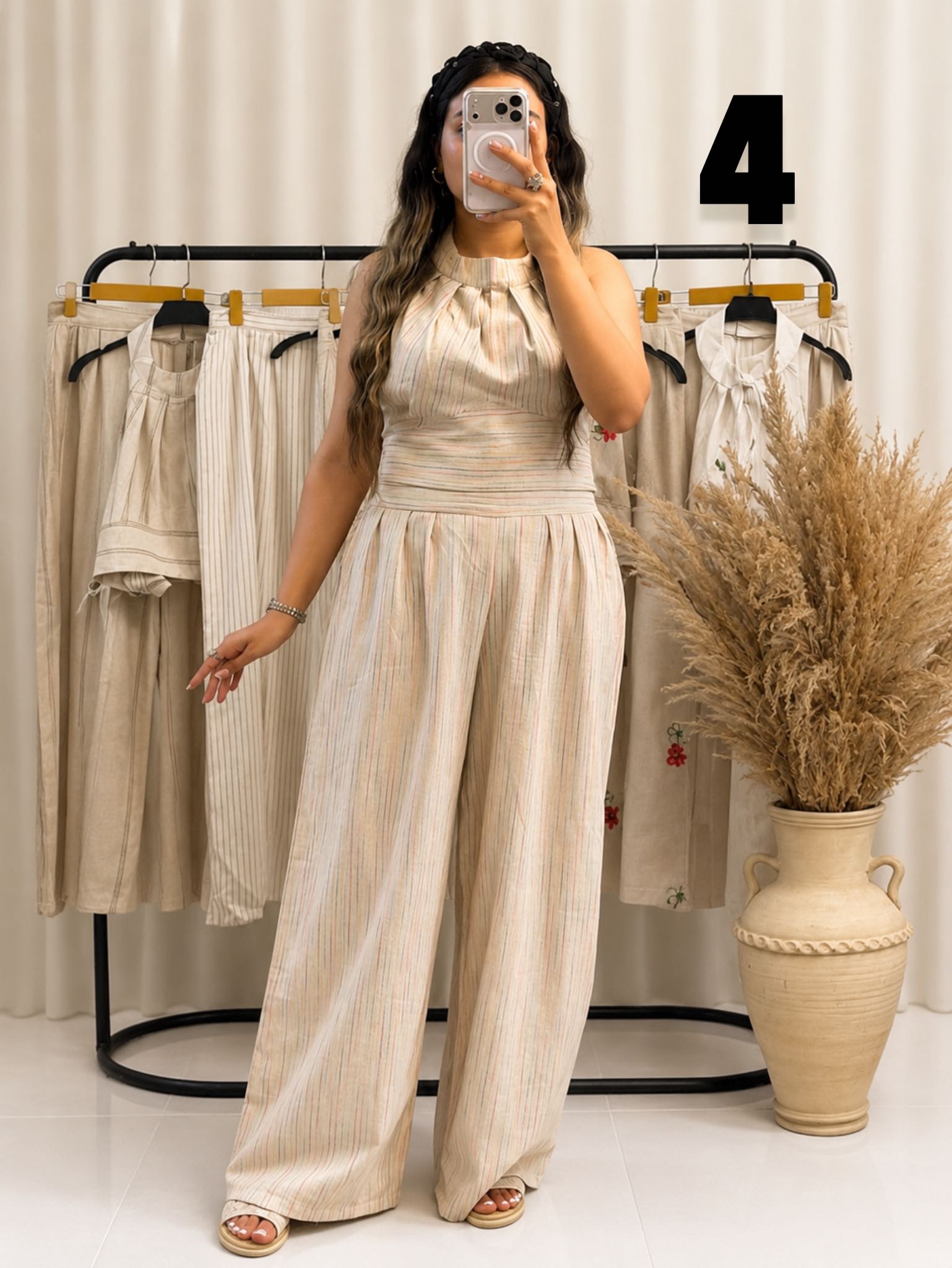ست کراپ و شلوار زنانه ترند - Image 27