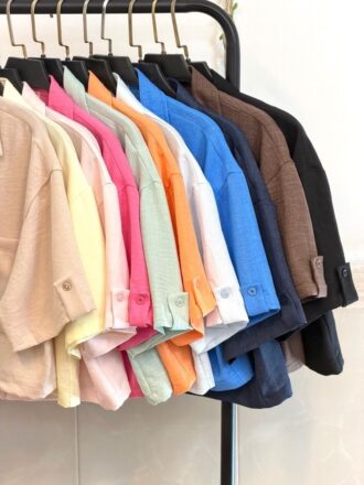 شومیز کراپ پاستیلی تابستانه - Image 4