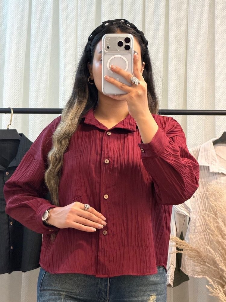 شومیز باکسی زنانه - Image 3