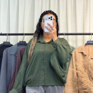 شومیز خفاشی شانتون زنانه